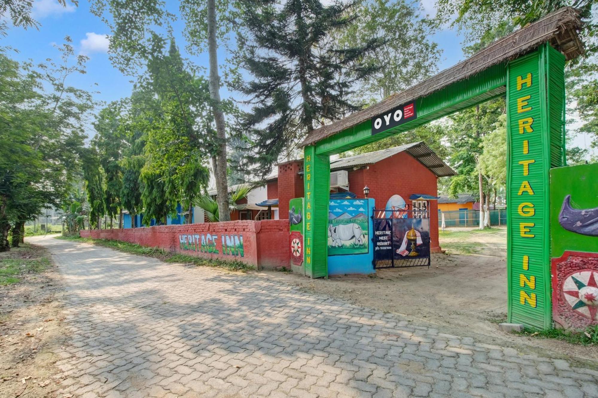 Hotel O Heritage Nest Resort Kazirnga Казиранга Экстерьер фото