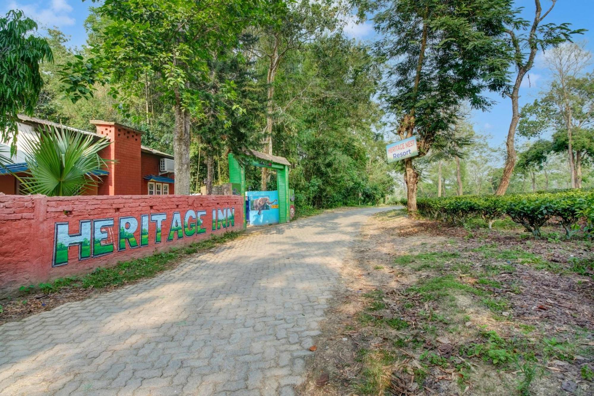 Hotel O Heritage Nest Resort Kazirnga Казиранга Экстерьер фото